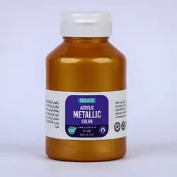 اکریلیک متالیک 250 میل طلایی رویال 