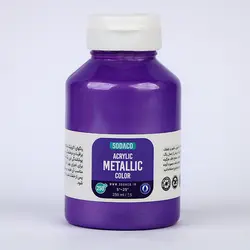 اکریلیک متالیک 250 میل بنفش روشن 