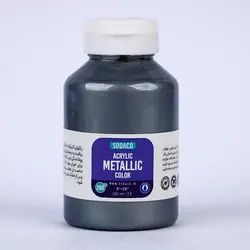 اکریلیک متالیک 250 میل نقره ای سیر 