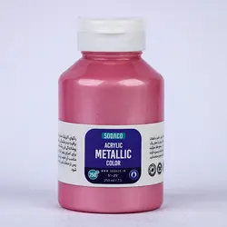 اکریلیک متالیک 250 میل صورتی 