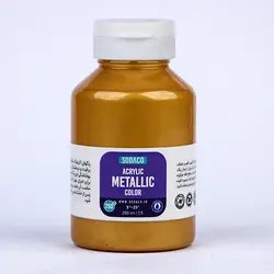 اکریلیک متالیک 250 میل طلایی سیر 