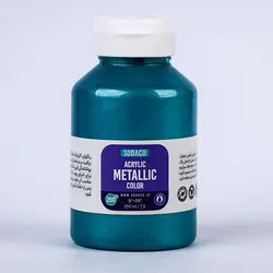 اکریلیک متالیک 250 میل فیروزه ای سیر 