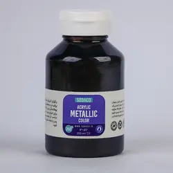 اکریلیک متالیک 250 میل قهوه ای سیر 