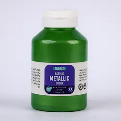 اکریلیک متالیک 250 میل سبز 