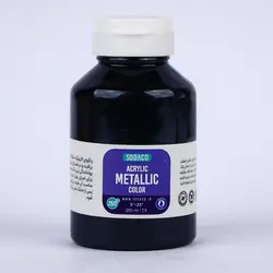 اکریلیک متالیک 250 میل مشکی  