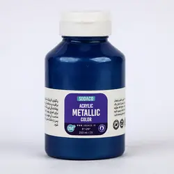 اکریلیک متالیک 250 میل آبی سیر 