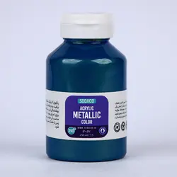 اکریلیک متالیک 250 میل آبی ابلق 