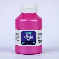 اکریلیک  متالیک 250 میل صورتی سیر (ماژنتا)