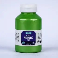 اکریلیک متالیک 250 میل سبز روشن