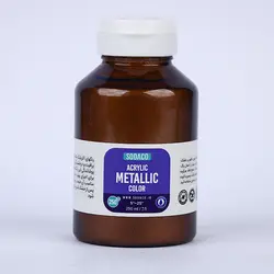 اکریلیک متالیک 250 میل قهوه ای 