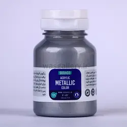 اکریلیک متالیک 125 میل نقره ای 