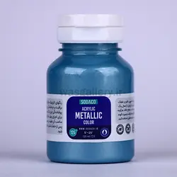 اکریلیک متالیک 125 میل نقرابی 