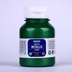 اکریلیک متالیک 125 میل سبز سیر
