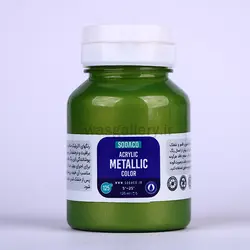 اکریلیک متالیک 125 میل سبز زیتونی 