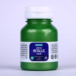 اکریلیک متالیک 125 میل سبز 