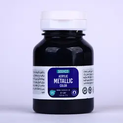 اکریلیک متالیک 125 میل مشکی 