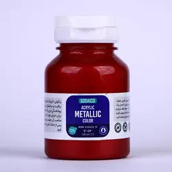 اکریلیک متالیک 125 میل قرمز سیر 