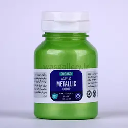 اکریلیک متالیک 125 میل سبز روشن 