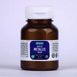 اکریلیک متالیک 125 میل قهوه‌ای