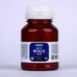 اکریلیک متالیک 125 میل زرشکی