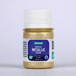 اکریلیک متالیک 30 میل کاهی 