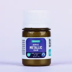 اکریلیک متالیک 30 میل طلایی آنتیک 