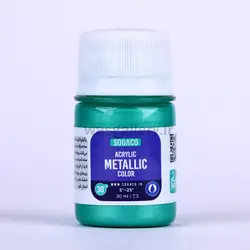 اکریلیک متالیک 30 میل ویردین 