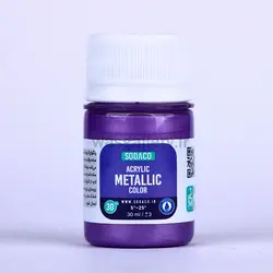 اکریلیک متالیک 30 میل بنفش 