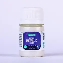 اکریلیک متالیک 30 میل سفید صدفی 