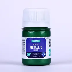 اکریلیک متالیک 30 میل سبز سیر 