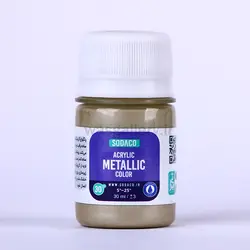 اکریلیک متالیک 30 میل پلاتین