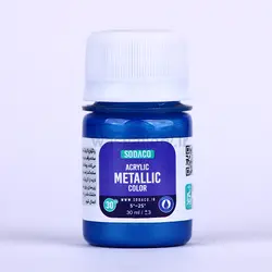 اکریلیک متالیک 30 میل آبی 