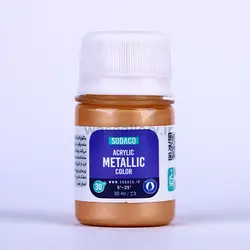 اکریلیک متالیک 30 میل گلبهی 