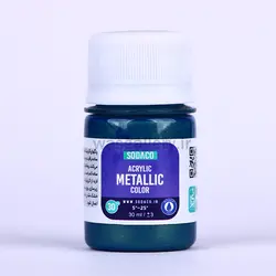 اکریلیک متالیک 30میل آبی ابلق 
