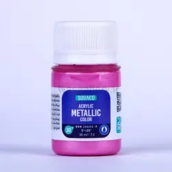 اکریلیک متالیک 30 میل صورتی سیر(ماژنتا)