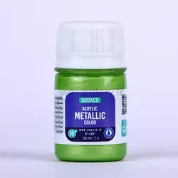 اکریلیک متالیک 30 میل سبز روشن 