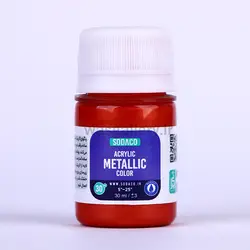 اکریلیک متالیک 30 میل قرمز