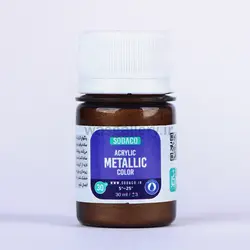 اکریلیک متالیک 30 میل قهوه ای 
