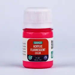 اکریلیک فلورسنت 30میل سرخابی