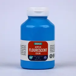اکریلیک فلورسنت 250 میل آبی
