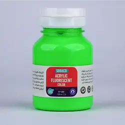 اکریلیک فلورسنت 125 میل سبز روشن 