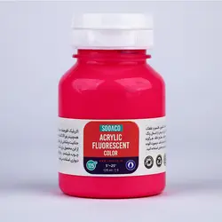 اکریلیک فلورسنت 125 میل سرخابی