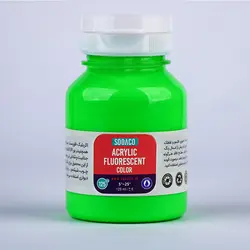 اکریلیک فلورسنت 125 میل سبز