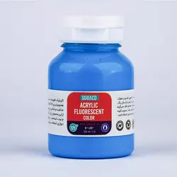 اکریلیک فلورسنت 125 میل آبی آسمانی 
