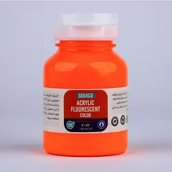 اکریلیک فلورسنت 125 میل نازنجی 
