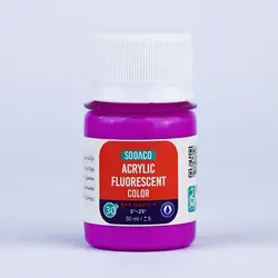 اکریلیک فلورسنت 30 میل بنفش کبالت