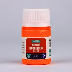 اکریلیک فلورسنت 30 میل نارنجی 