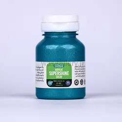 اکریلیک سوپرشاین 125 میل فیروزه‌ای