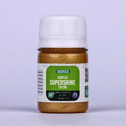 اکریلیک سوپرشاین 30 میل طلایی سیر 