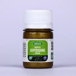 اکریلیک سوپرشاین 30 میل طلایی آنتیک 